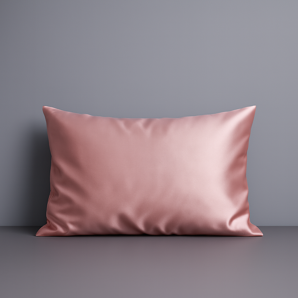 100% Mulberry Silk Pillowcase - Pale Rose Pink